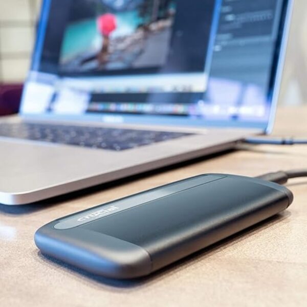 Crucial X8 1TB Portable SSD – USB 3.2 | USB-C & USB-A Compatible
