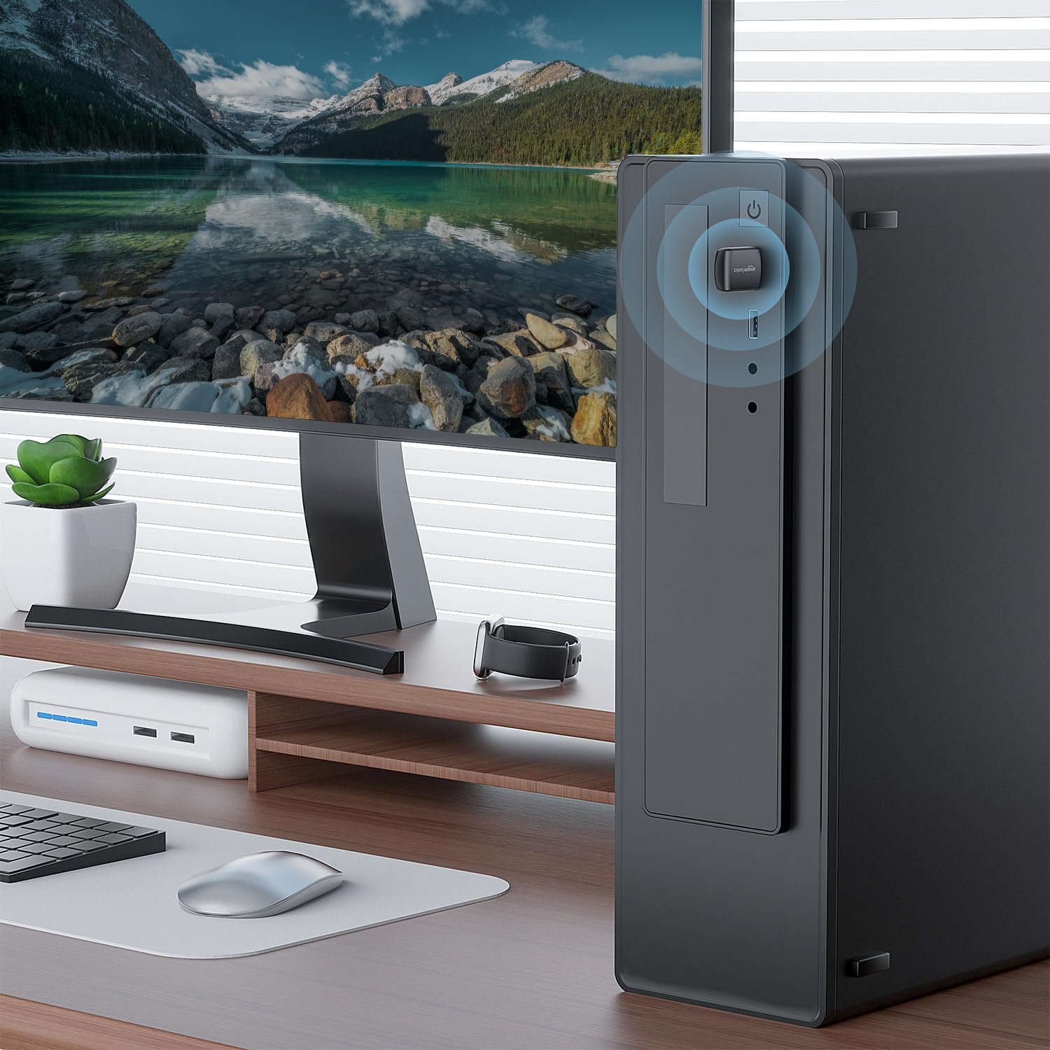 Buy Refurbished laptop with Warranty - Next Day Dispatch Amazon Basics 150Mbps Nano Wireless USB Wi-Fi Adapter for PC, Laptop | Supports Windows, Mac and Linux | USB 2.0 - Image 4